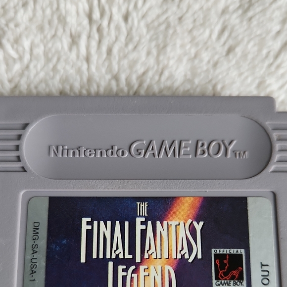 Vintage 1989 Nintendo GameBoy OEM Video Game The Final Fantasy Legend - Picture 2 of 9